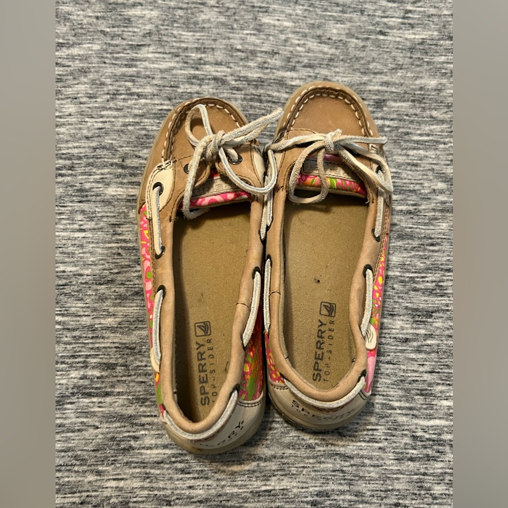 Girls Sperry Top Sider Shoes Size 3 - Picture 2 of 6